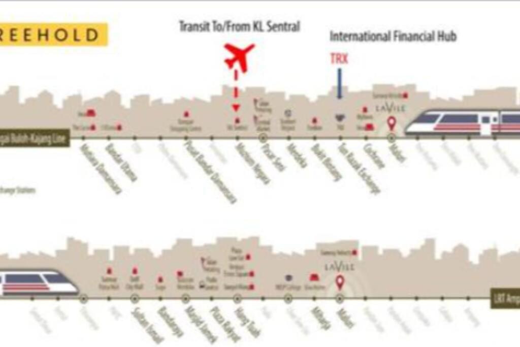 Apartamento Lavile Premier Cheras 5 - 6 Pax 3r2b *